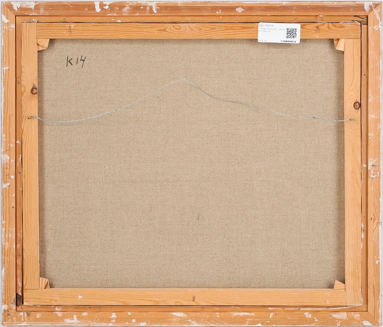 SIMONE DE DARDEL, olja på duk. Sign.