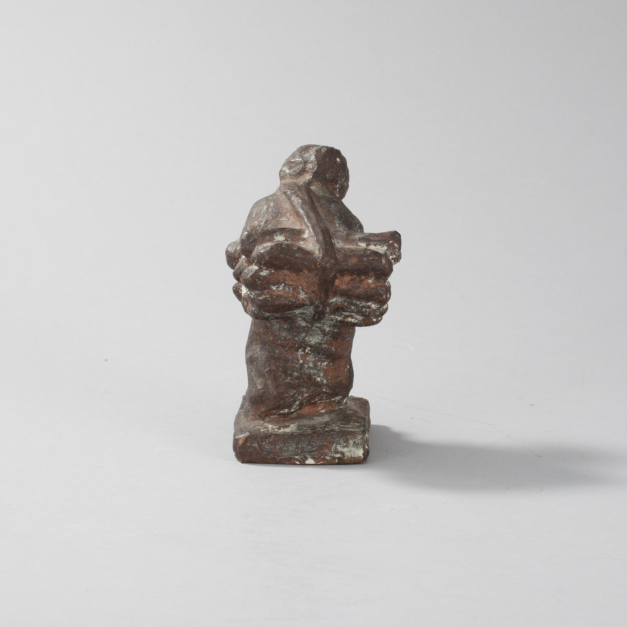 BEN RENVALL, brons, signerad.