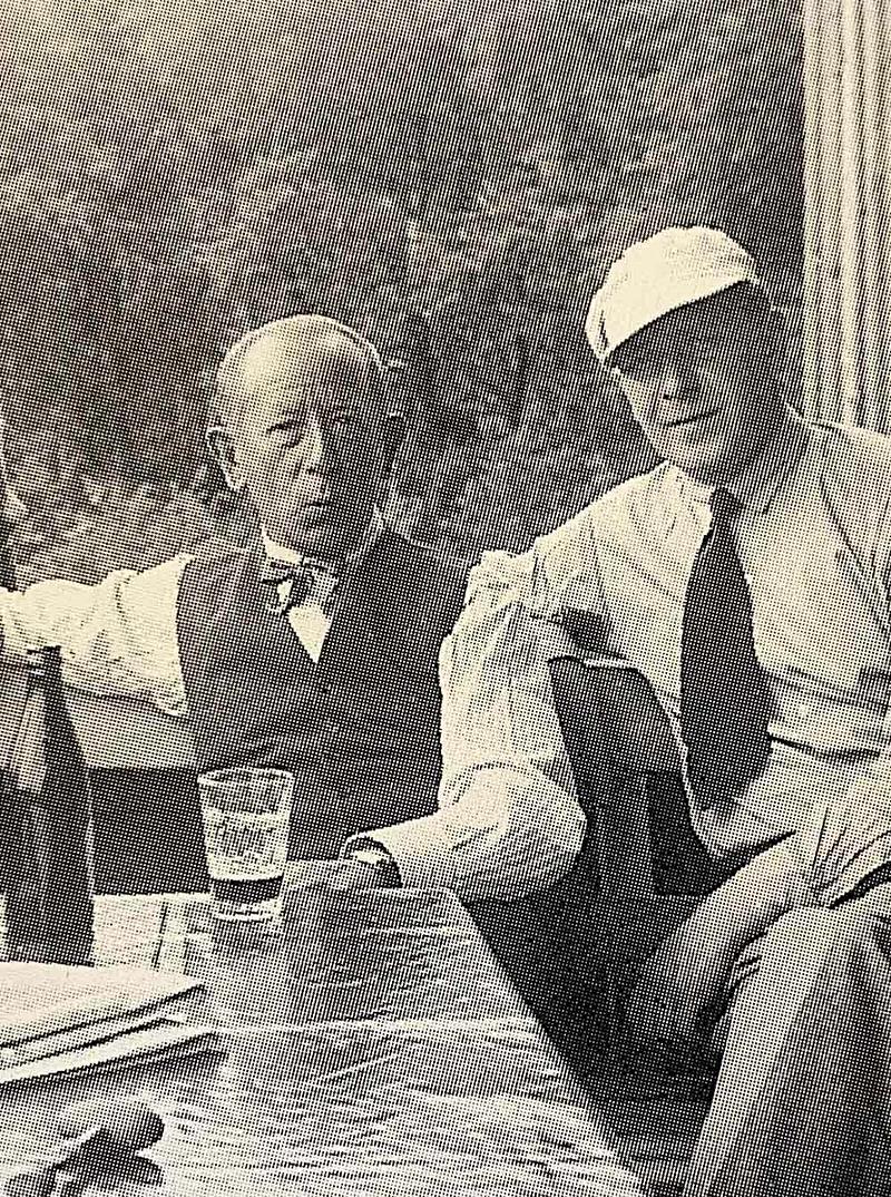 Nils Wedel and Gösta Adrian-Nilsson, Frostavallen, 1935. Photo: Private