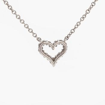 Tiffany & Co, kaulakoru, "Tiffany Hearts", platinaa ja timantteja.