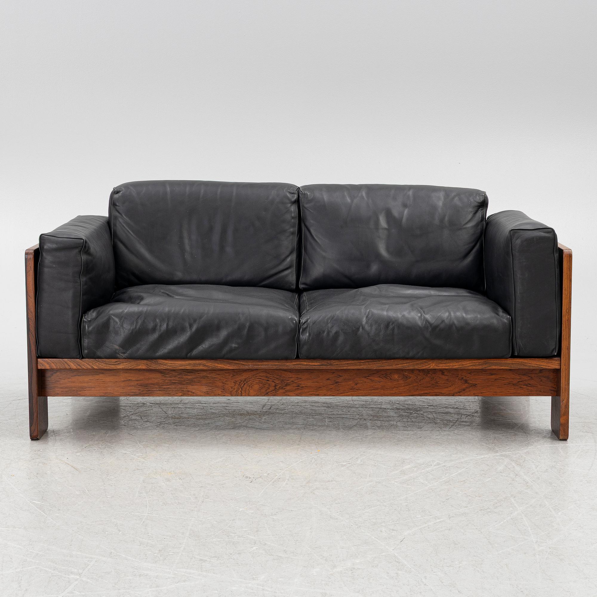 Afra & Tobia Scarpa, a pair of 'Bastiano' sofas, Haimi, Finland, 1960's/70's.