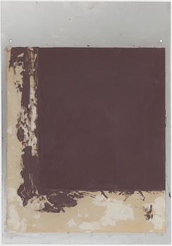 HÅKAN REHNBERG, triptyche, mixed media on sheet metal, signed and dated 1987 on verso.