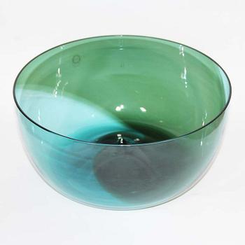 A TAPIO WIRKKALA GLASS BOWL, Venini 1991.