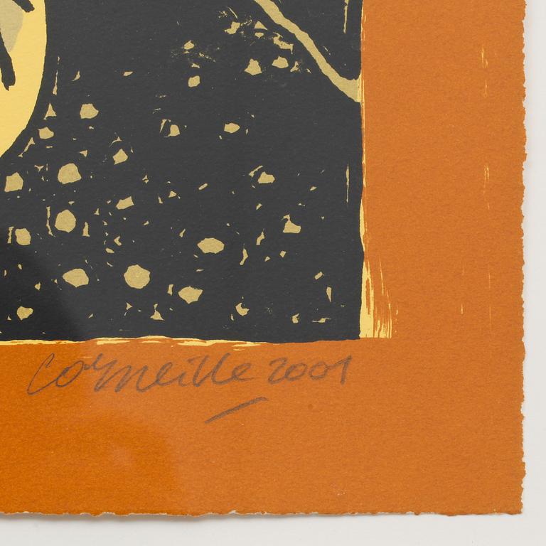 BEVERLOO CORNEILLE, färglitografi, sign, dat 2001 och numr 173/200.