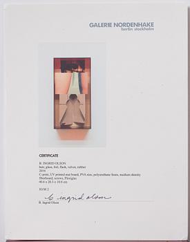 B. Ingrid Olson, 'Hair, glass, foil, flash, velvet, rubber'.