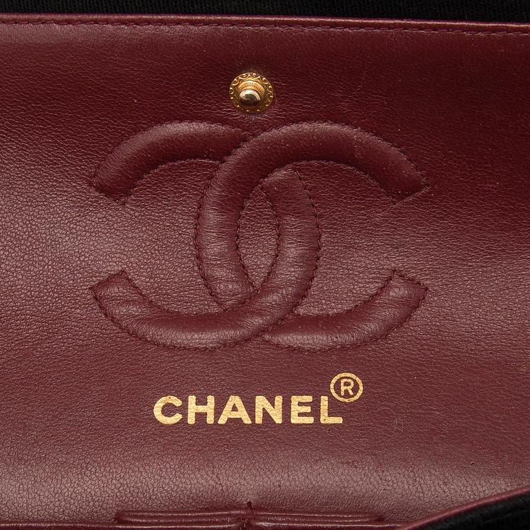 CHANEL, "Small Jersey Double Flap Bag", VÄSKA.