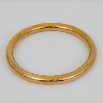 ARMRING, 'FG', London, 1922. 15K guld.