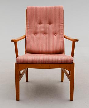 FÅTÖLJ, "Ulfåsa", Carl Malmsten, Bodafors, 1960-tal.