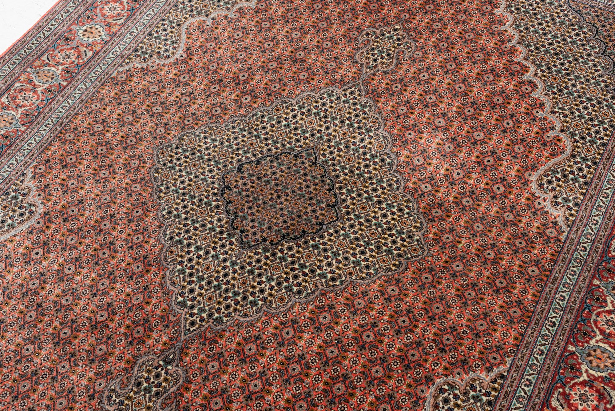 Rug, Tabriz, approx. 215 x 150 cm.