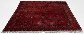 Rug, Afghan, approx. 282 x 200 cm.