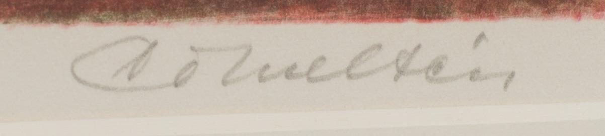 CARL OTTO HULTHÉN, colour lithographe, signed and numbered 53/100.