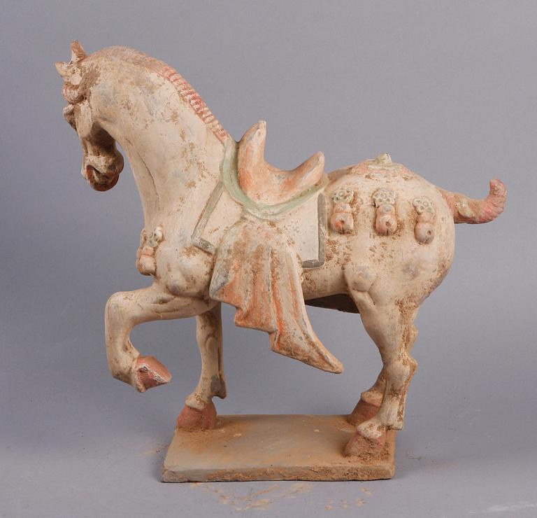 SKULPTUR, lergods, Tang-stil. Kina. 2000-tal.