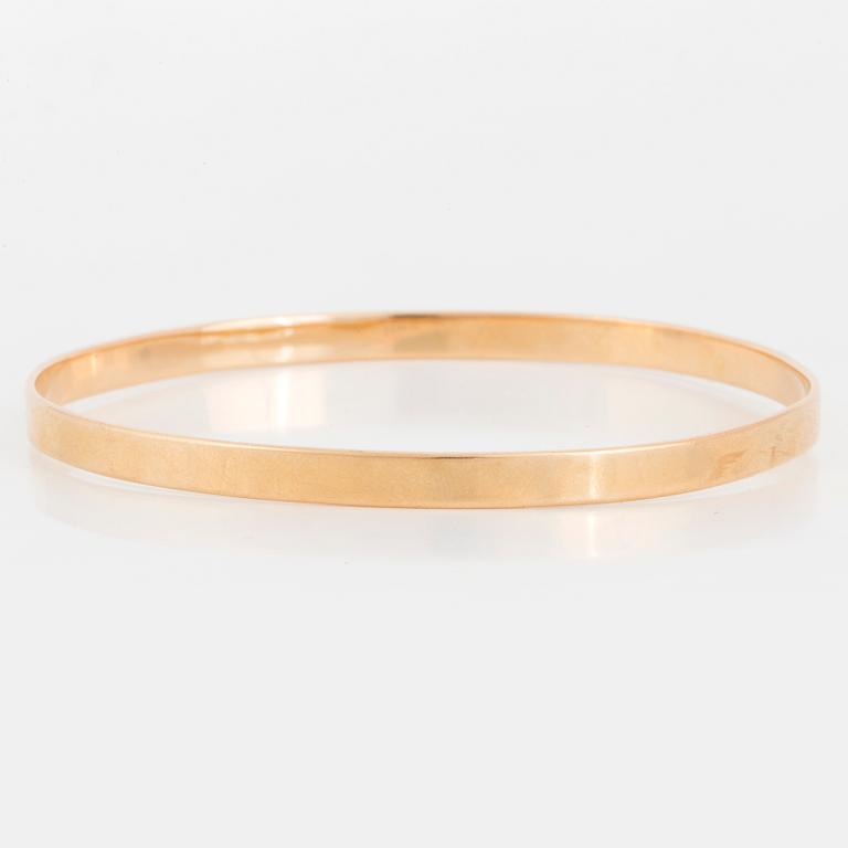 CLAËS E. GIERTTA, A bangle, 18K gold.