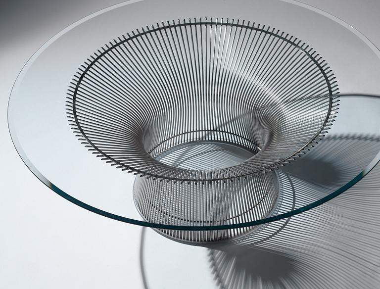 Warren Platner, a "Platner Coffee Table", Knoll, 21st century.