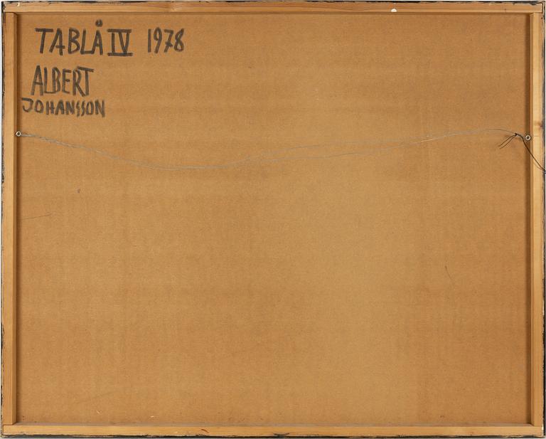 Albert Johansson, "Tablå IV".