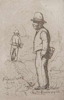 Hugo Simberg, "Matti Kankaanpää".