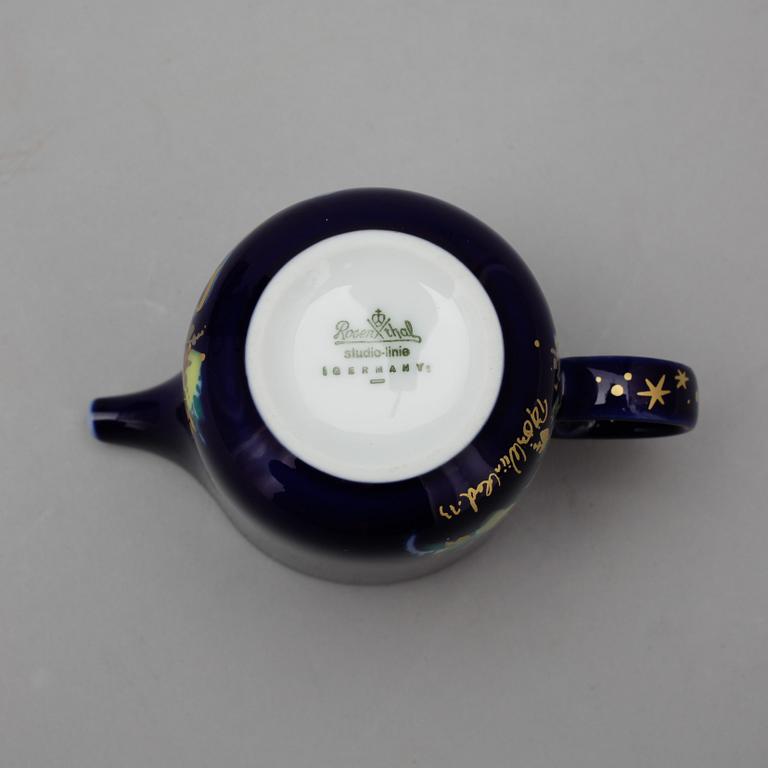 PARTI PORSLIN,  3 delar, porslin, Björn Wiinbladh, Studio-Line, Rosenthal, sign o dat-1973.