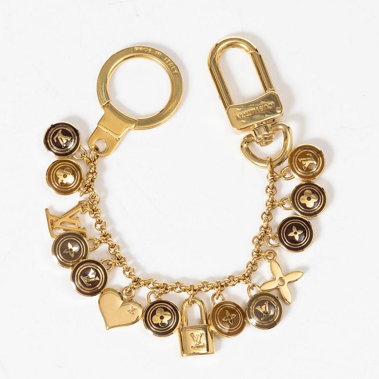 Louis Vuitton, Laukkukoriste/rannekoru, "Monogram Porte Cles".