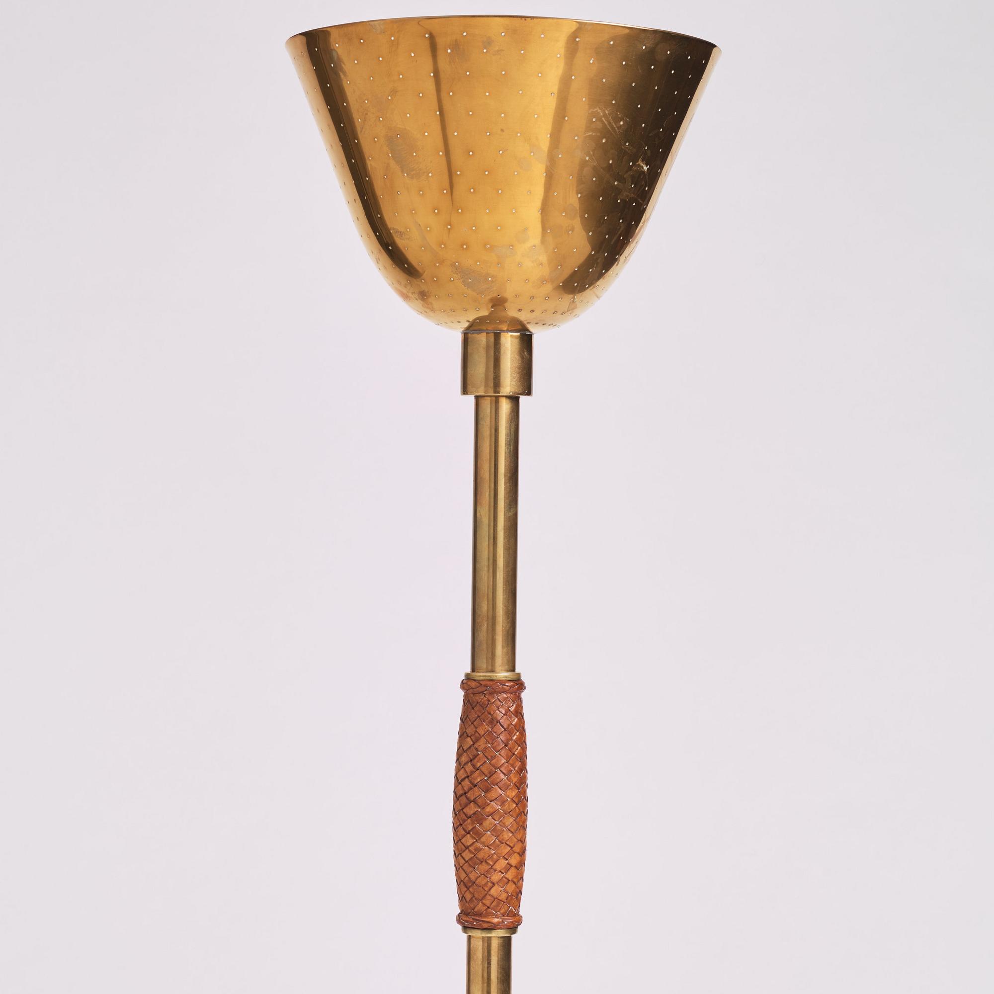 Carl-Axel Acking, a floor lamp, designed for the Stockholm Association of Crafts in 1939.