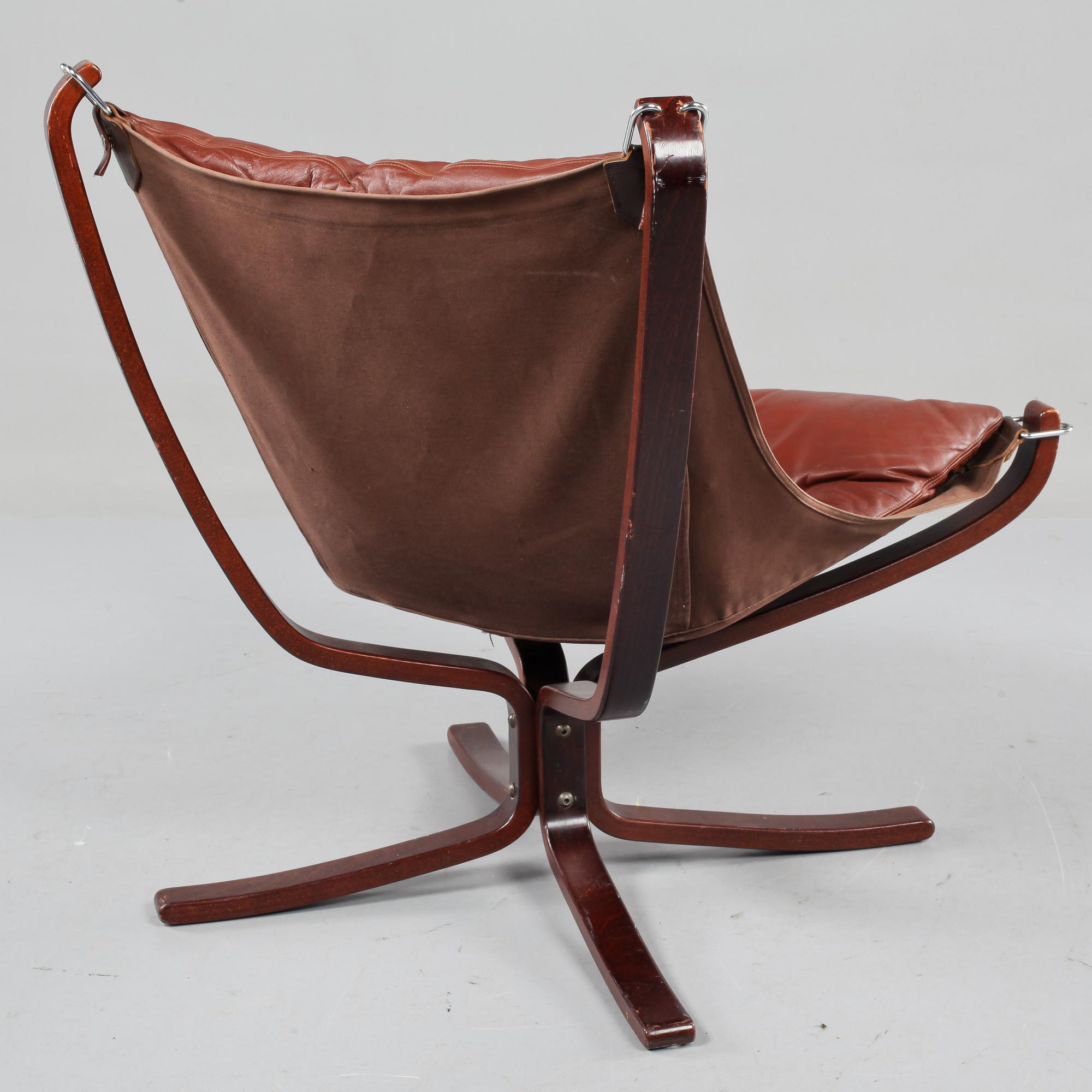 FÅTÖLJ, "Falcon chair", Sigurd Russel, Vatne möbler, 1970-tal.