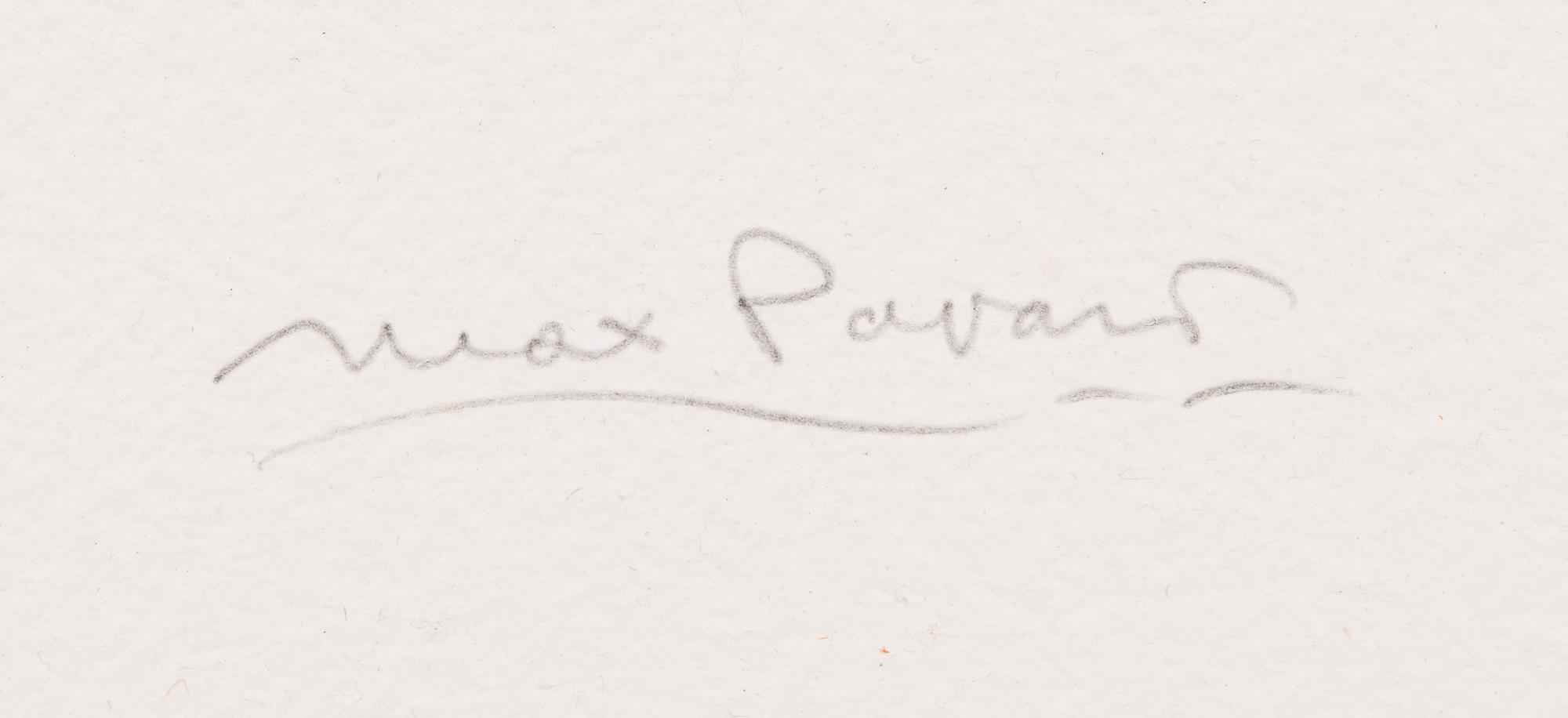 Max Papart, carborundum and collage with embossing, 1983, signed and marked E.A. 2/15.