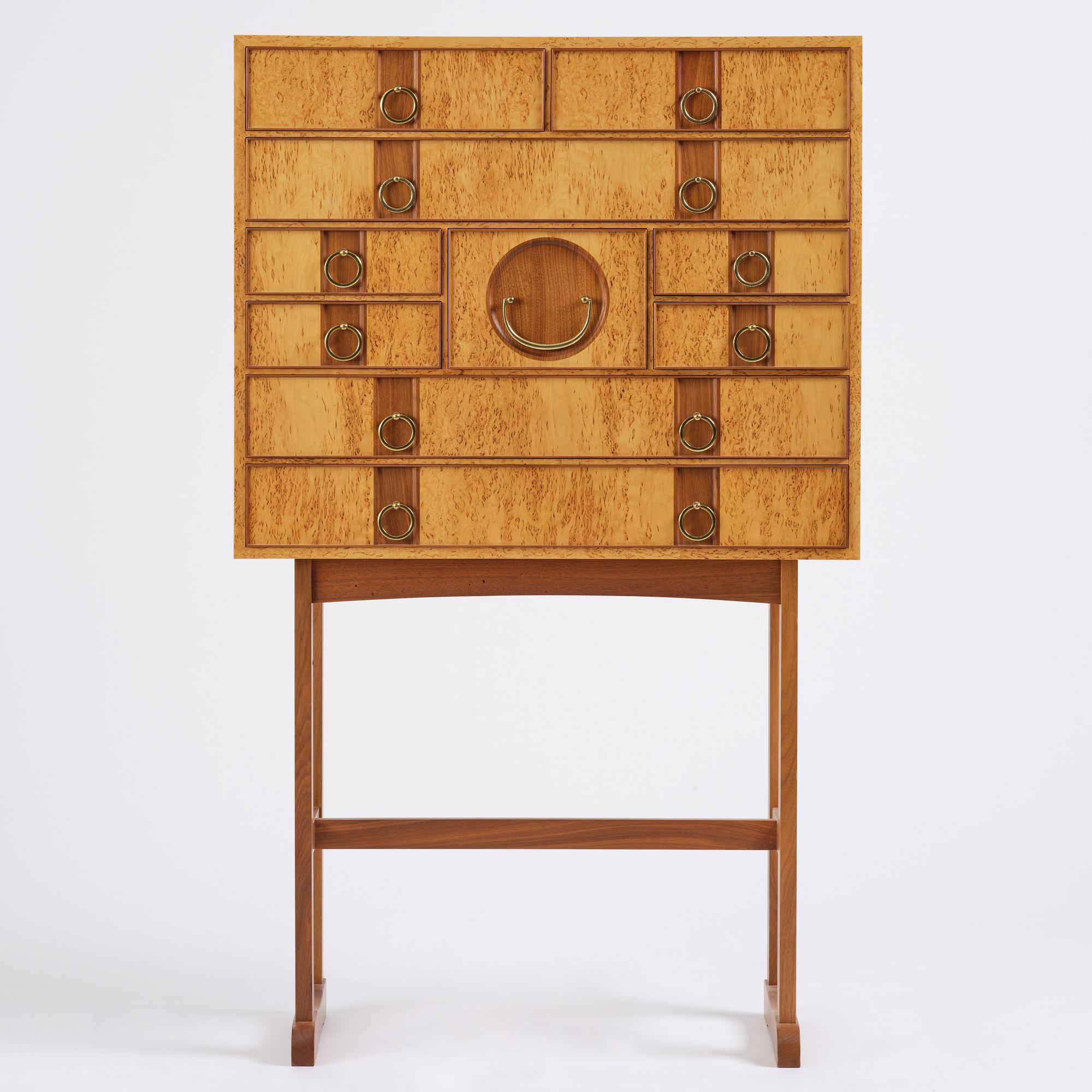 Josef Frank, a model B 2215 cabinet, Svenskt Tenn, post 1985.