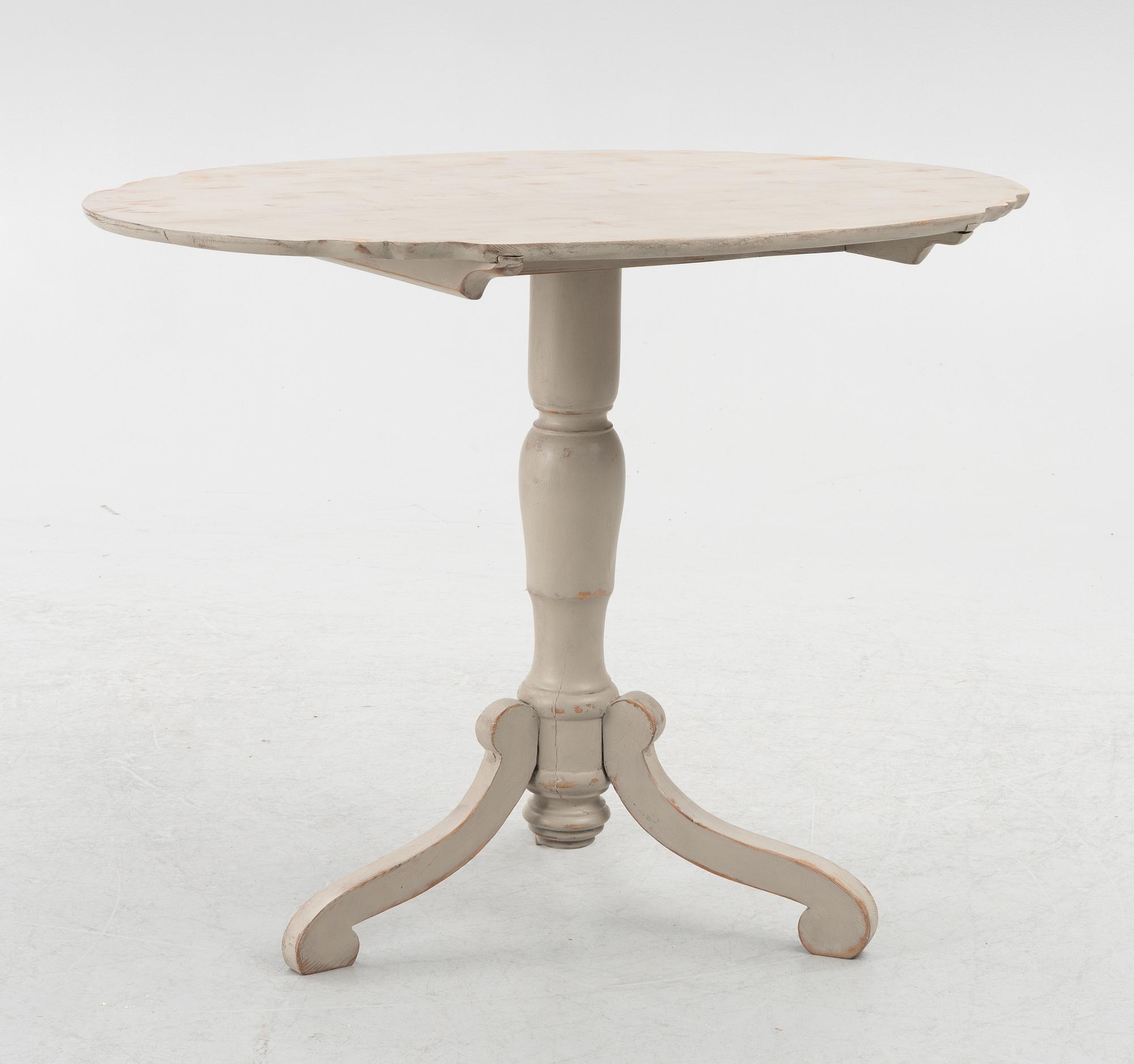 Fällbord, 1800-tal.