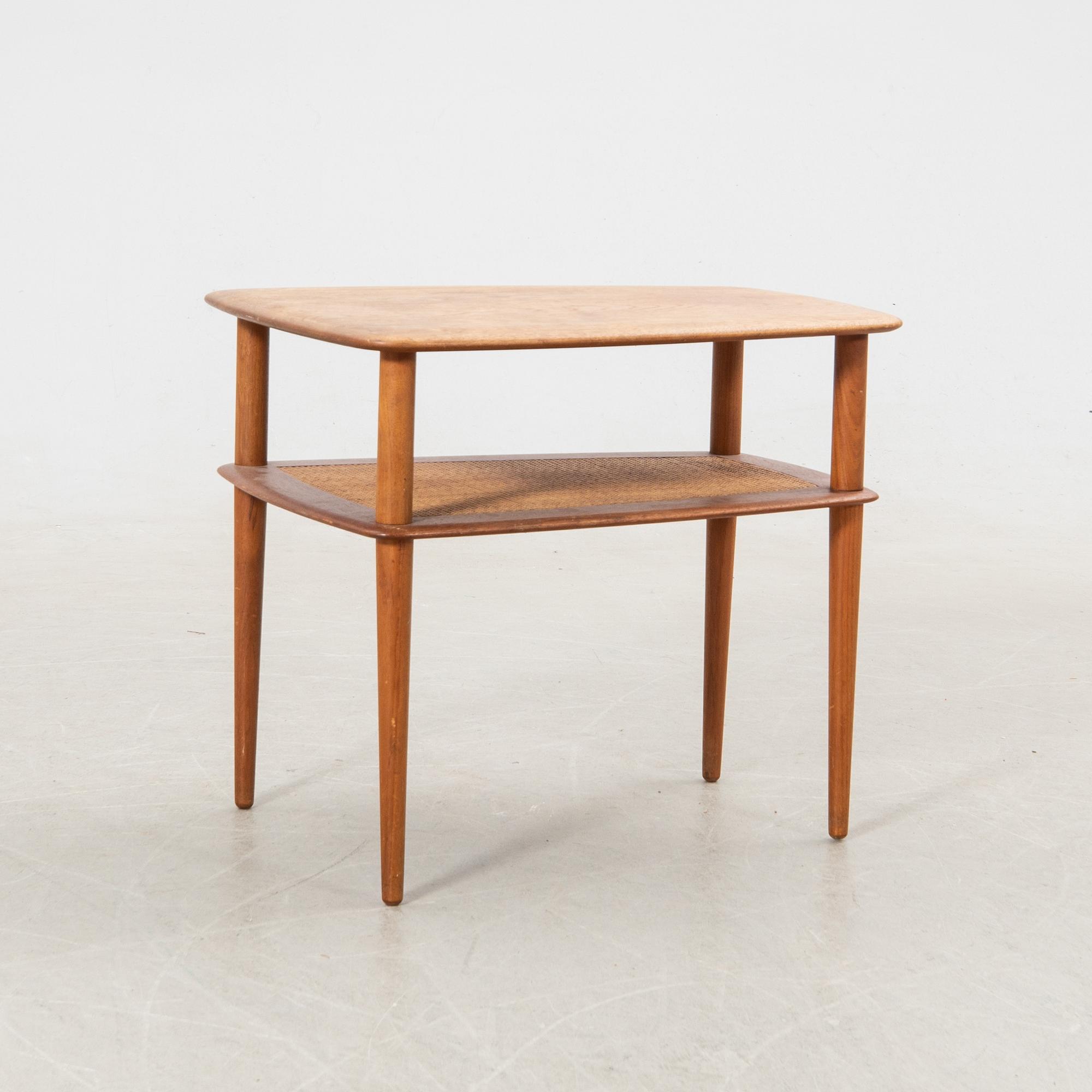 Peter Hvidt & Orla Mølgaard Nielsen, coffee table, "Minerva", France & Son, Denmark, 1950s/60s.