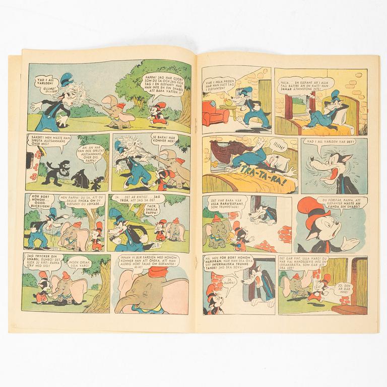 Comic book, “Kalle Anka & Co”, No. 11, 1950.