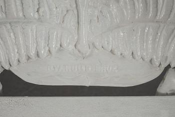 TRÄDGÅRDSFÅTÖLJER, ett par, Byarum Bruk, aluminium. 1900-tal.