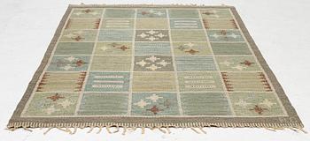 Rakel Carlander, matta, rölakan, "Ulriksdal", signerad RC, ca. 202 x 140 cm.