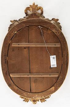 A Swedish Gustavian 18th century mirror/frame,