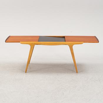 Soffbord, "Expandette", AB S Ljungqvists Möbelfabrik, Habo, 1950-tal.