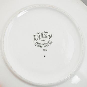 Hertha Bengtson, 27 'Blå Eld' service pieces, Rörstrand.