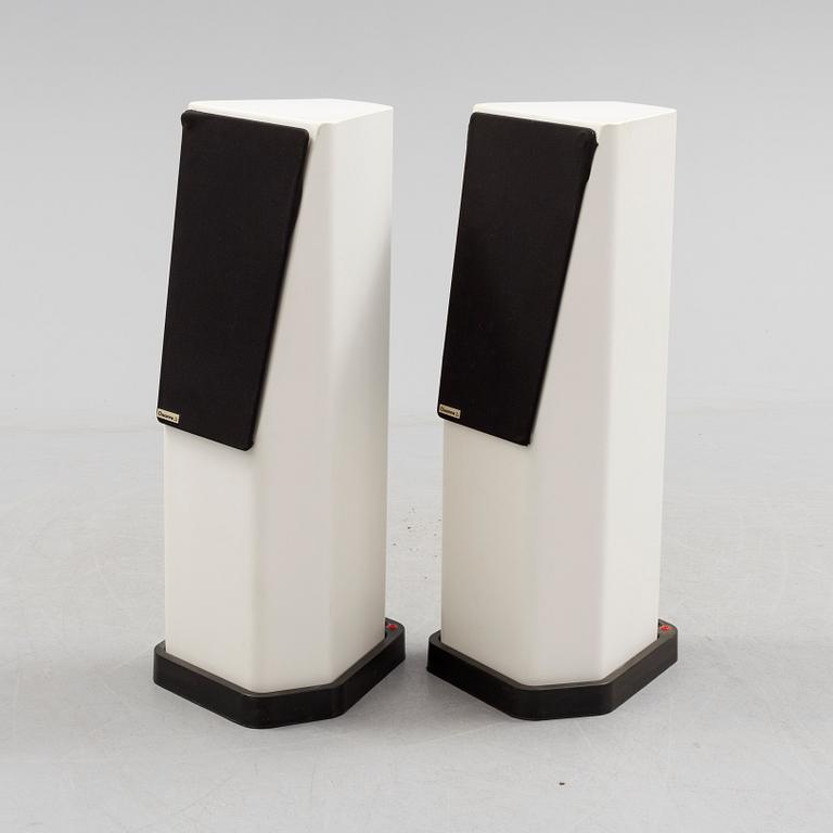 HÖGTALARE, ett par, Chaconne Loudspeaker.