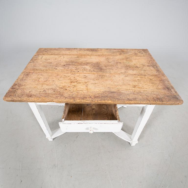 A wooden table first half of the 20th century.