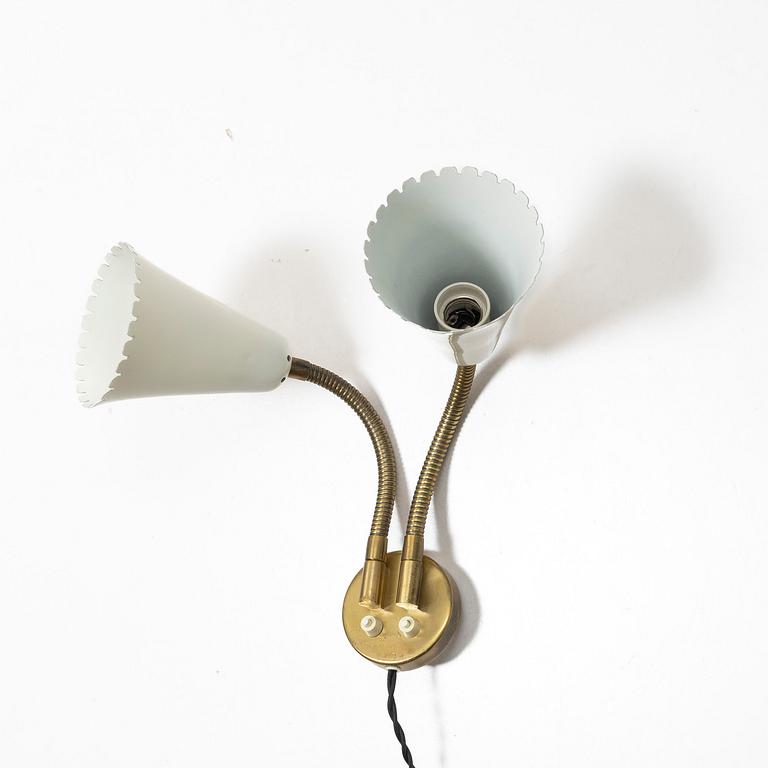 Arvid Böhlmarks Lampfabrik, a wall lamp model "8661", Stockholm, 1950s.