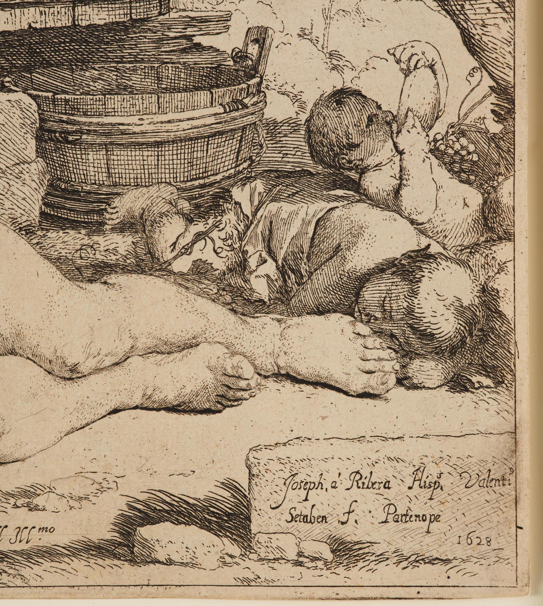 Jusepe de Ribera, "The Drunken Silenius".