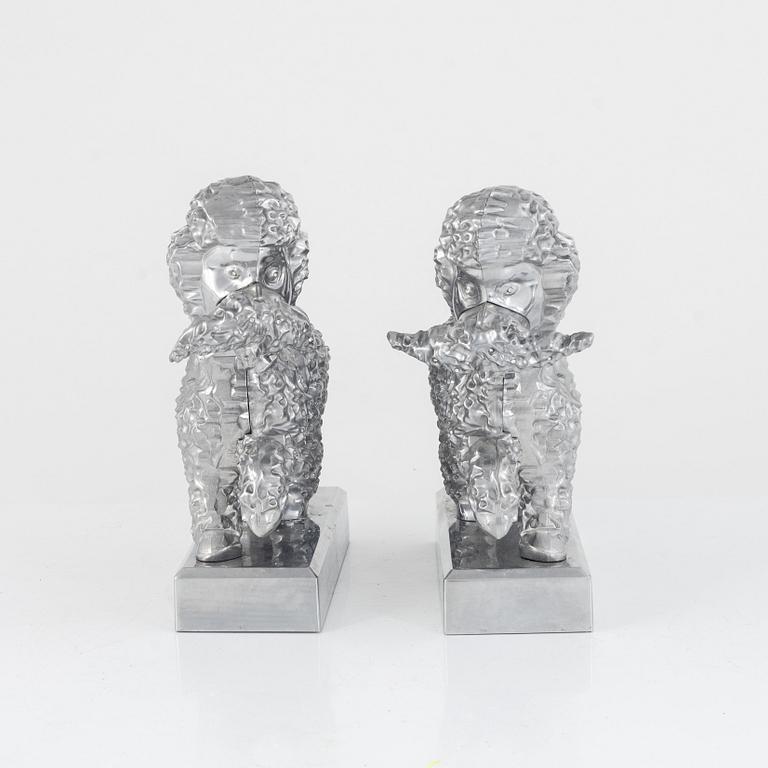 Per B. Sundberg, a pair of candlesticks, "Föremål", poodles, limited edition, Ikea 2018.