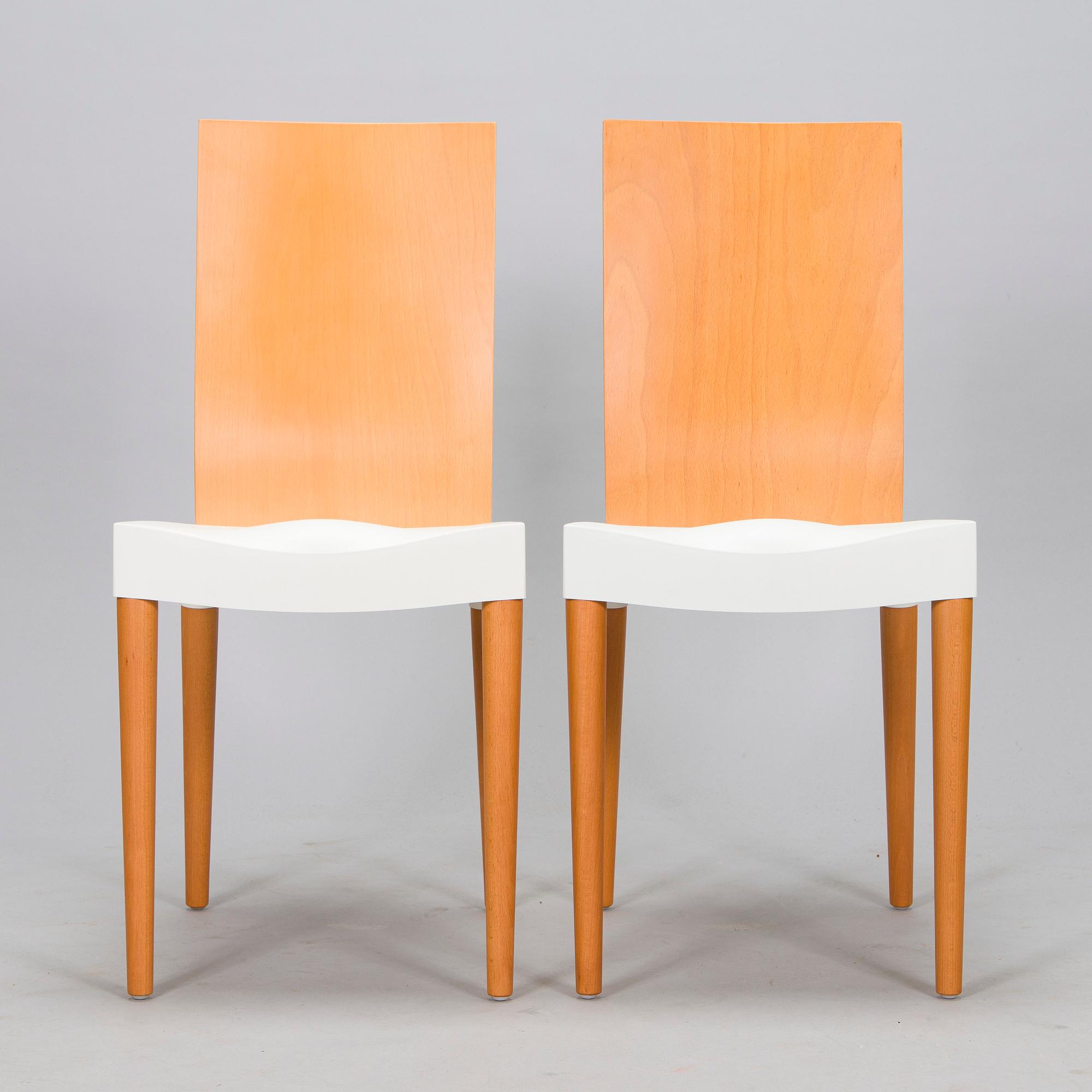 Philippe Starck, stolar, ett par, ”Miss Trip", Kartell.