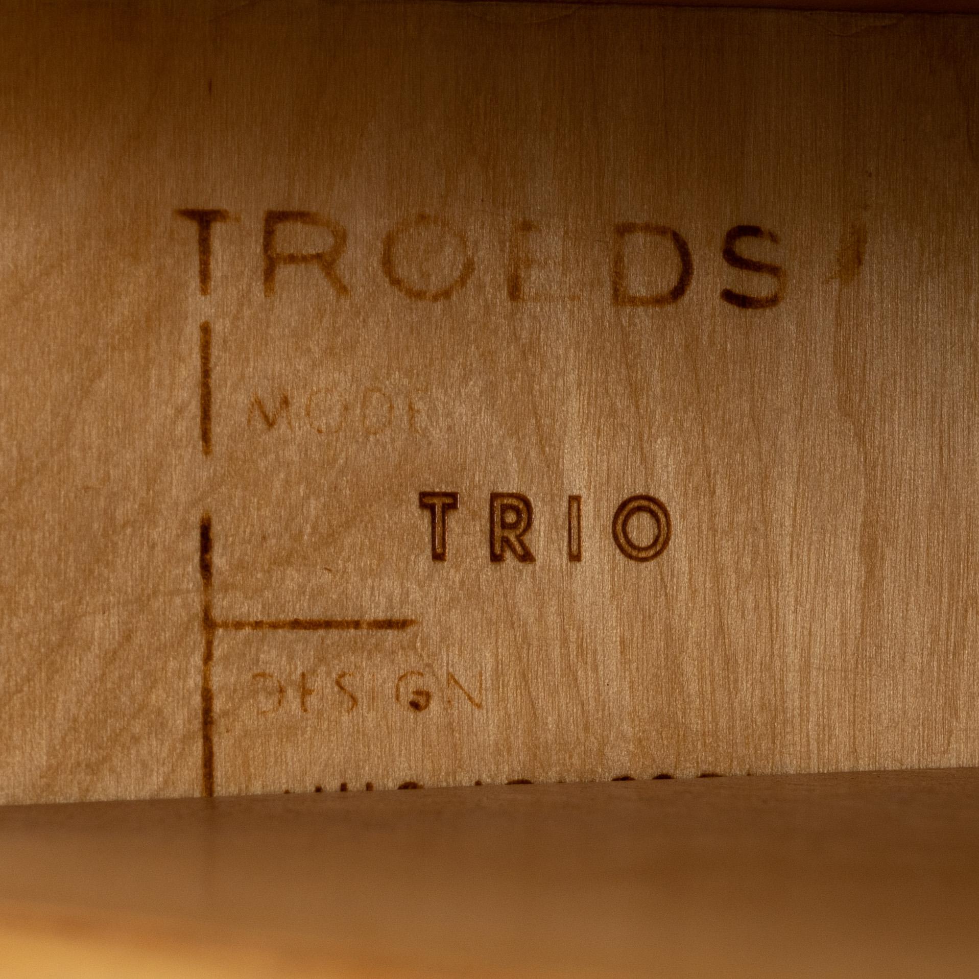 Nils Jonsson, a teak 'Trio' sideboard, Hugo Troeds Bjärnum, 1960's.