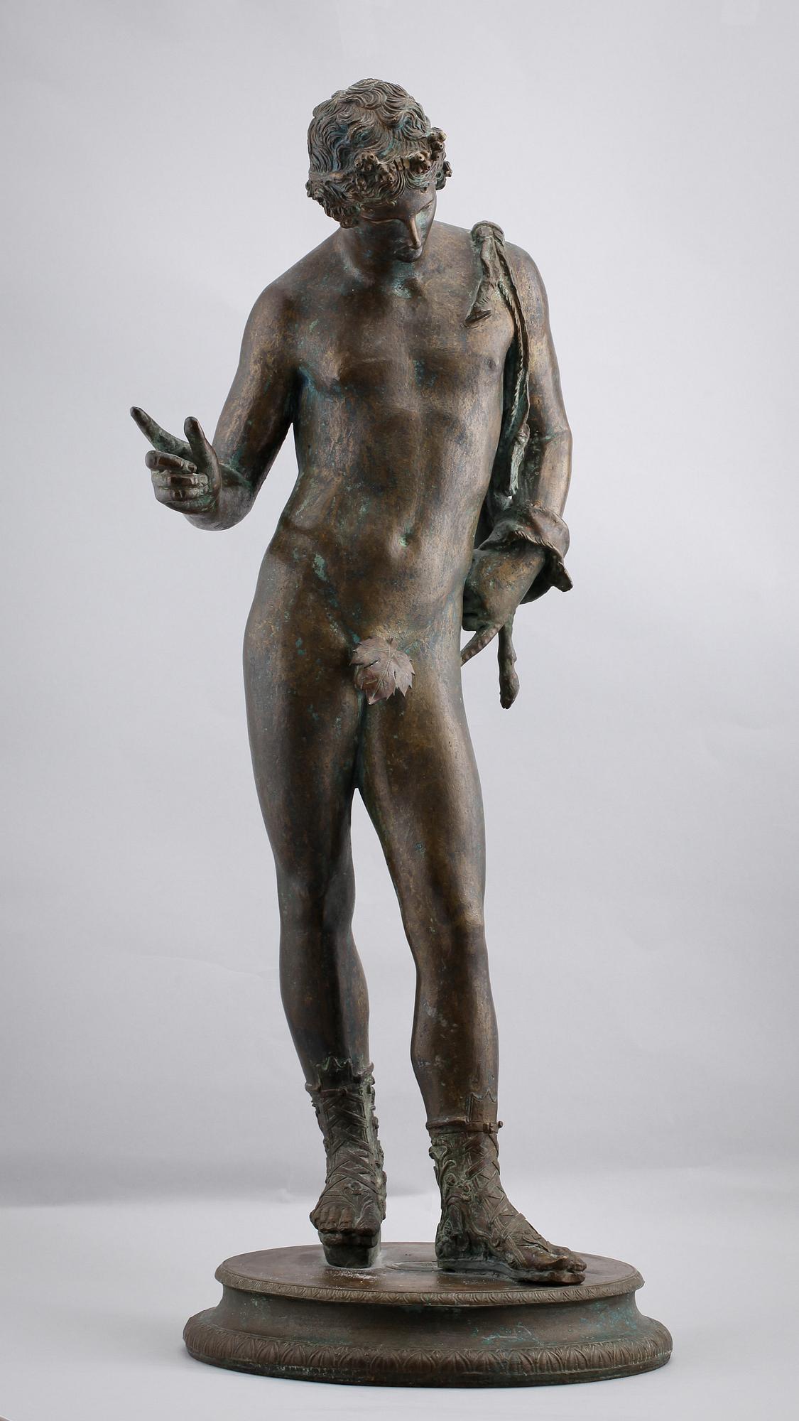 SKULPTUR, brons, 1800-tal.