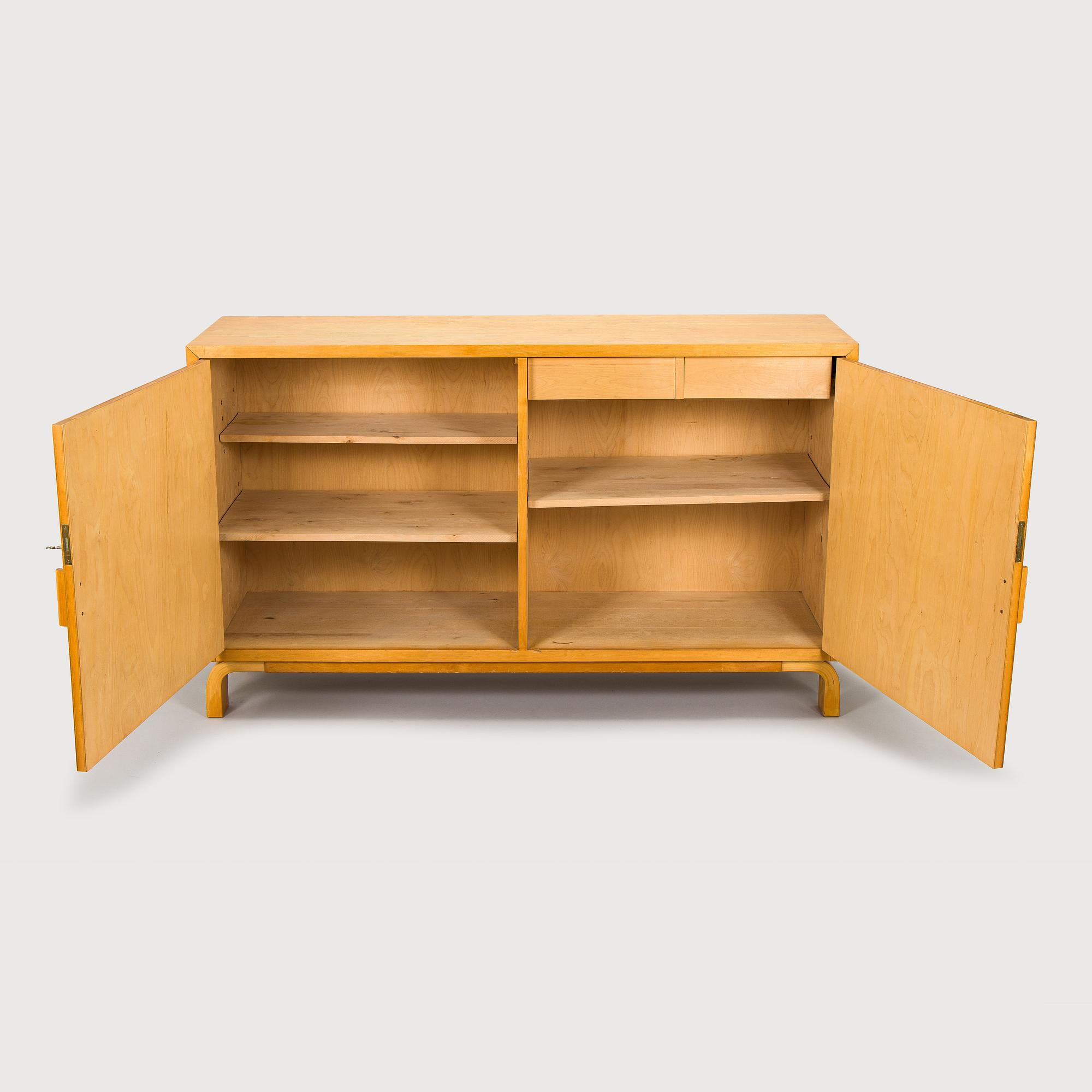 Alvar or Aino Aalto, a mid-20th century cabinet, for O.Y. Huonekalu- ja Rakennustyötehdas A.B.