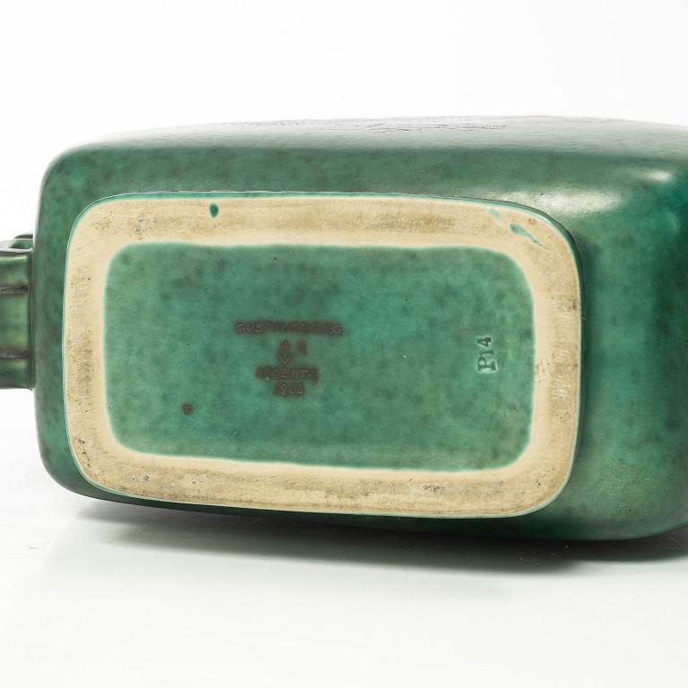 Wilhelm Kåge, lockurna, stengods, "Argenta", Gustavsberg, 1947.