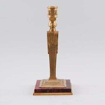 LJUSSTAKE, empirestil, omkring år 1900.