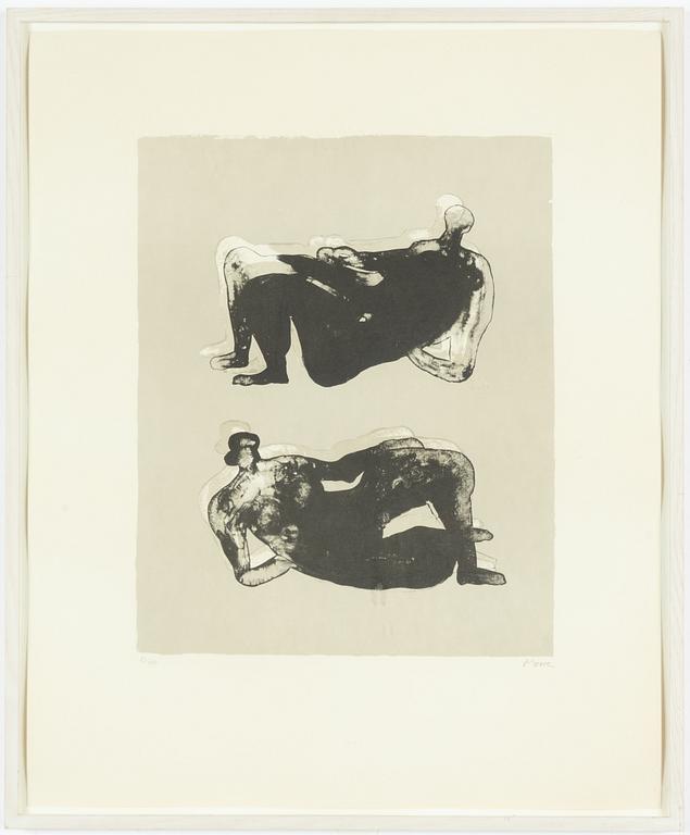 Henry Moore, Henry Moor, "Two Reclining Figures".