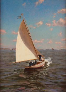 Johan Krouthén, "Marstrandsregatta".