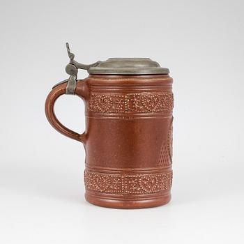 STOP, stengods, troligen Bayern, 1700-tal.