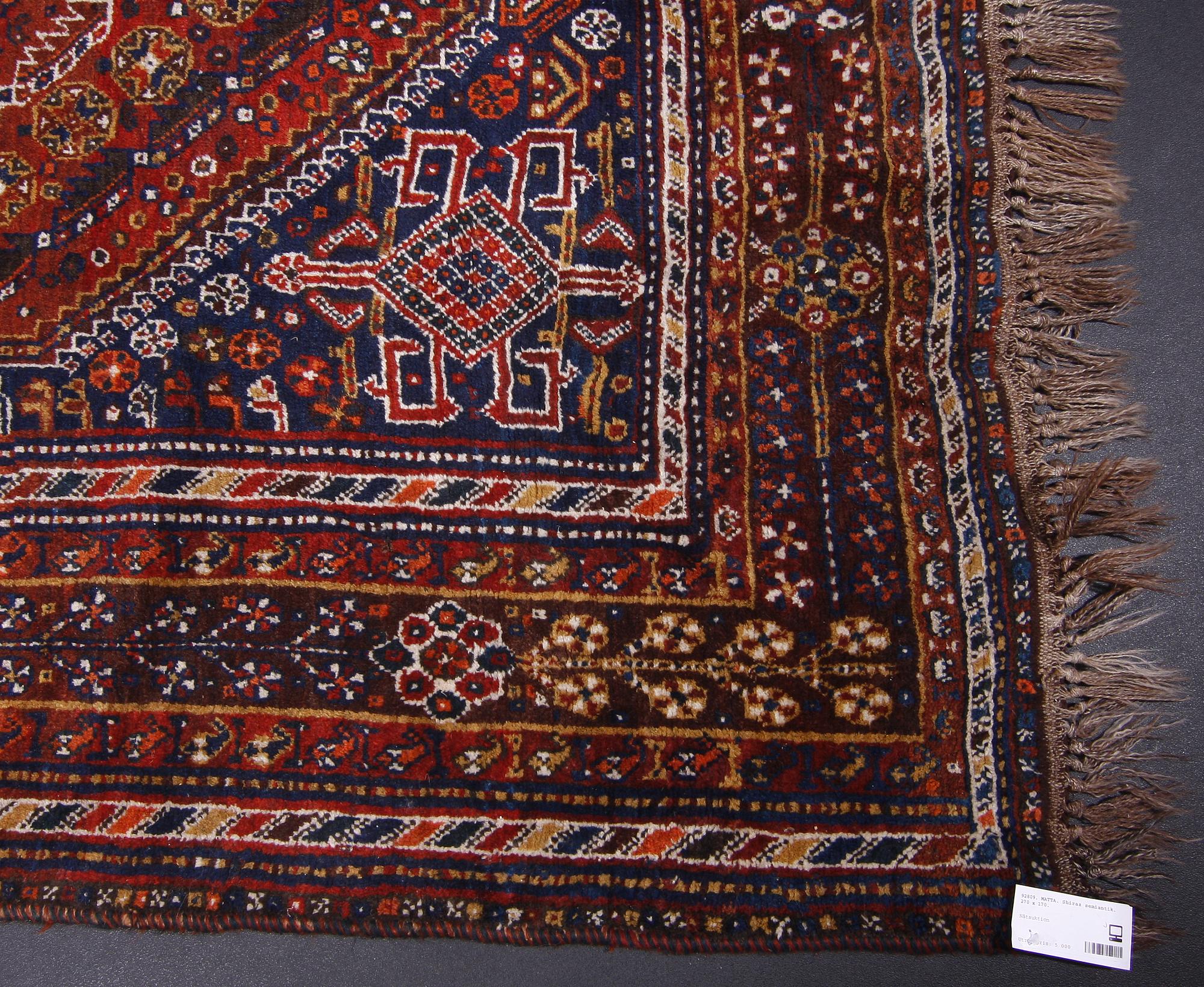MATTA. Shiraz semiantik. 270 x 170.