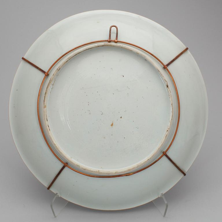 SKÅLFAT, porslin, Kina, troligen 1800-tal.